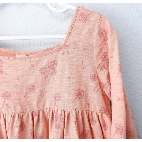 Vignette Rylie Long Sleeve Rose Dandelion Girls Dress, 7y - Picture 5 of 15